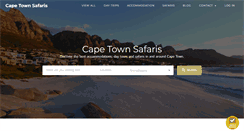 Desktop Screenshot of capetownsafaris.com